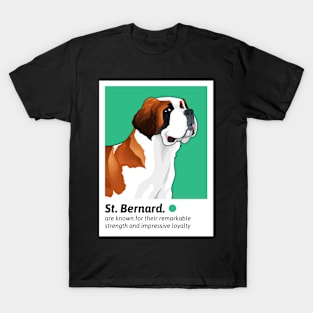 St. Bernard, St. Bernard Dog Lover, St. Bernard Lover T-Shirt